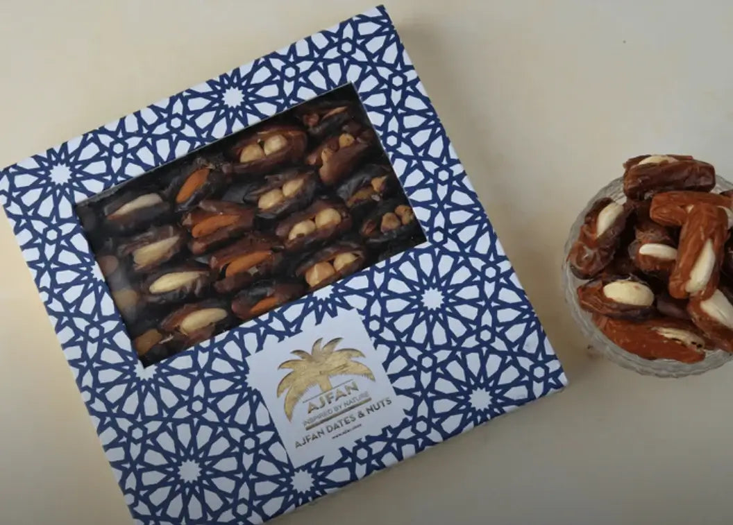 Indulge In Health With Ajfan Store's Stuffed Dates And Shelled Pistachios