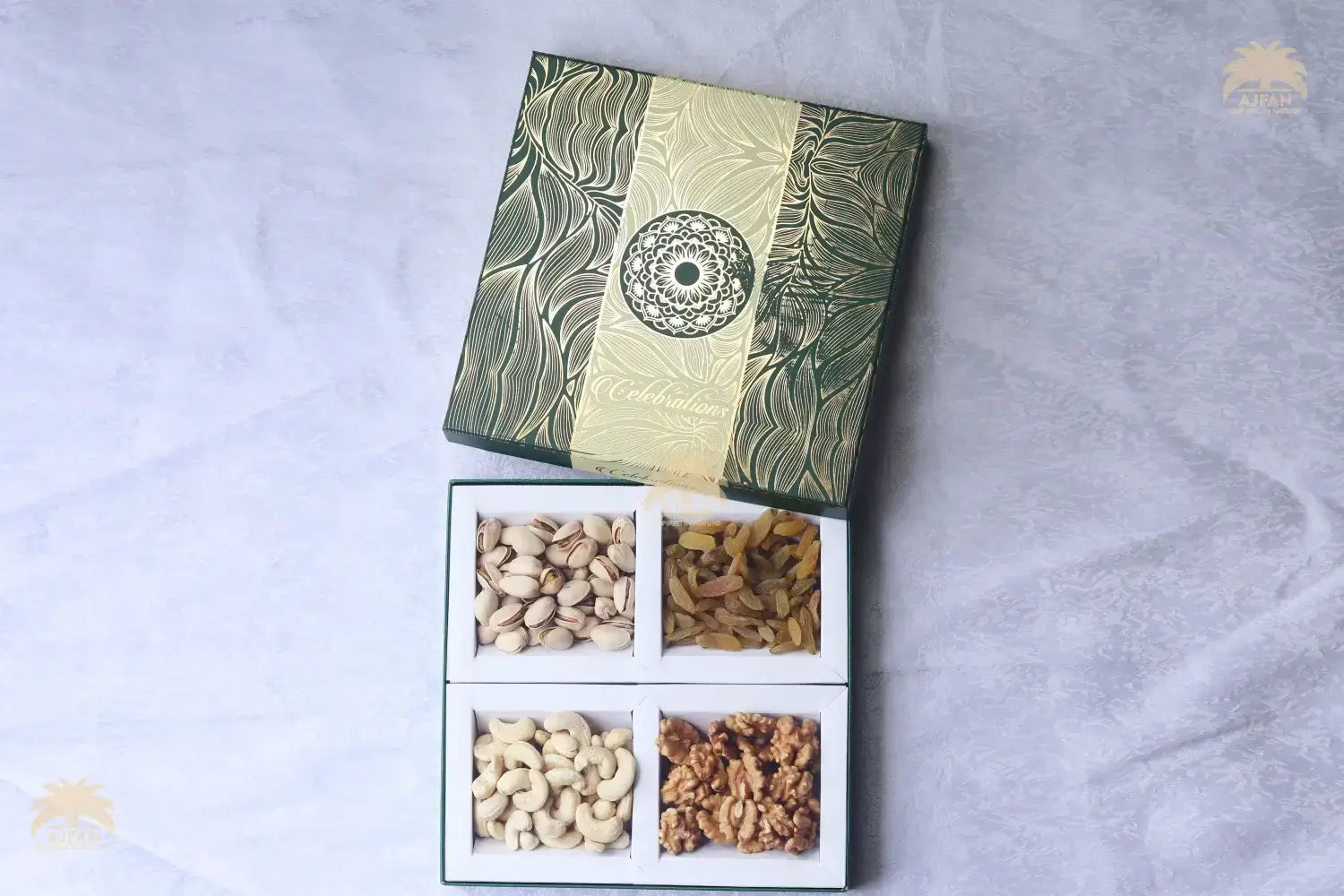 Ajfan Festive Crown Collection – Diwali Dry Fruit Gift Hamper