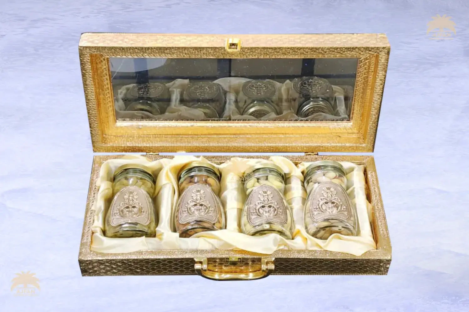 Ajfan Golden Deluxe Gifting Box - (4 x 100g | 400g)