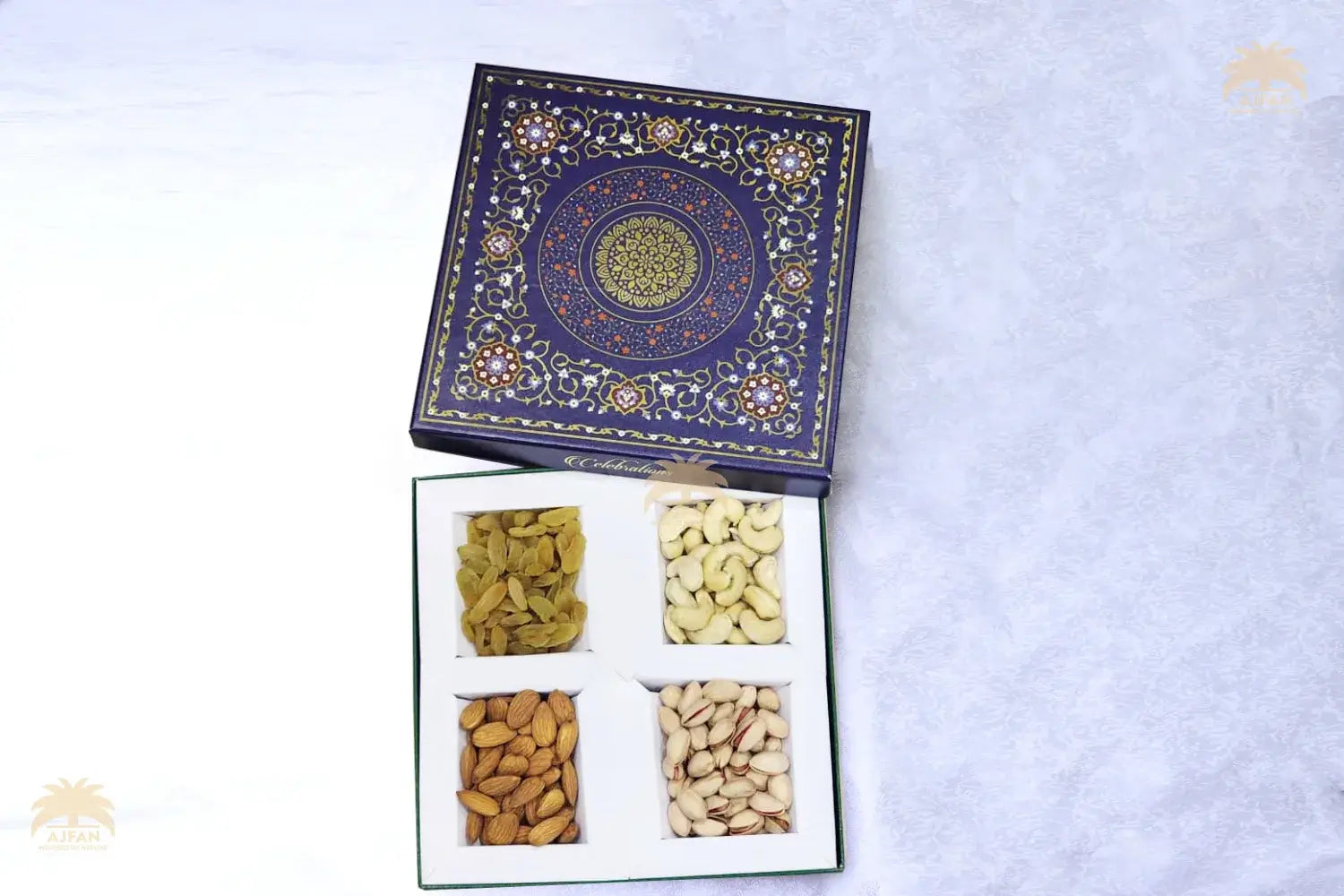 Ajfan Festive Treasure Pot of Delights – (4 x 60g | Total 240g)