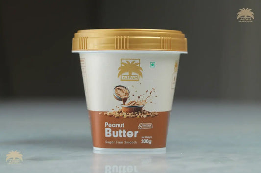 ajfan-sugar-free-smooth-peanut-butter-200g Ajfan Peanut Butter – Sugar Free Smooth (200g)