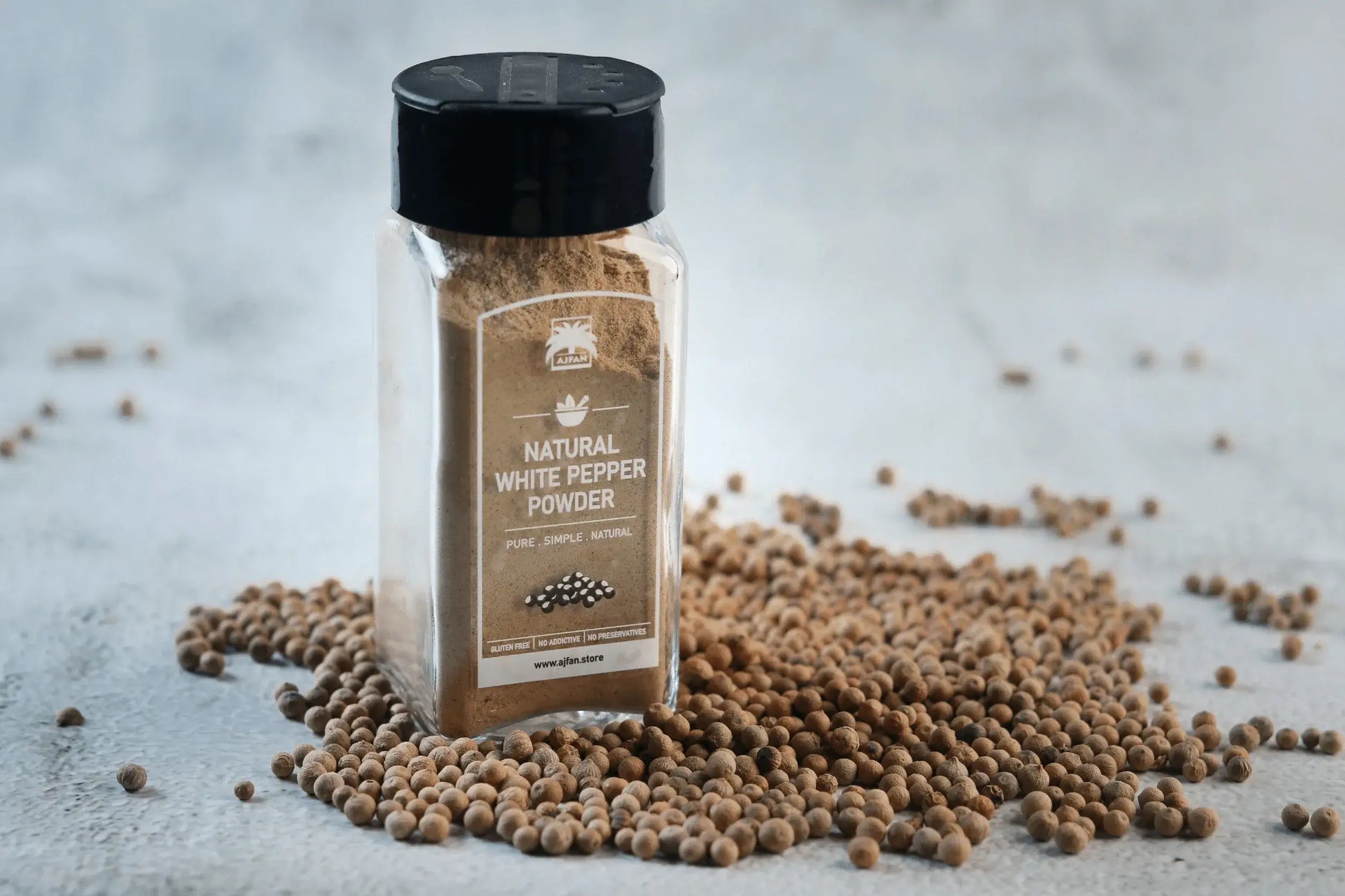 Natural White Pepper Powder | Pure & Aromatic Spice