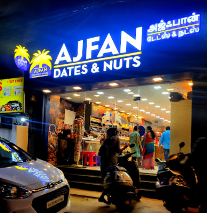 Ajfan Dates & Nuts  PEELAMEDU