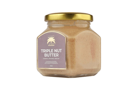 Triple Nut Butter Cashews | Almonds | Walnuts