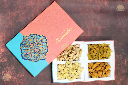 Almond, Pista, Cashew, Kishmish - 50gm (Each) | Total 200gm