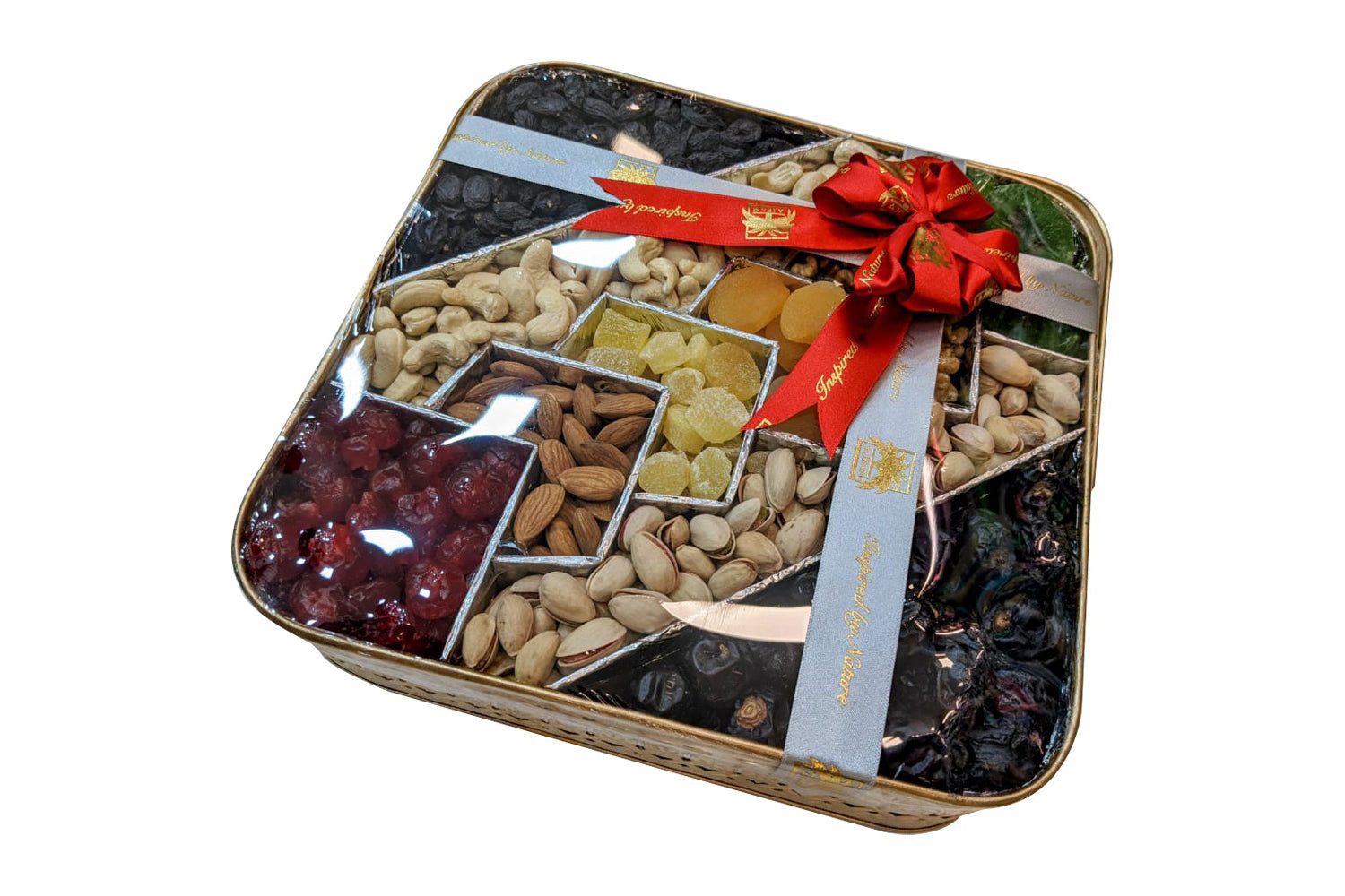 Sympathy Fruit and Nut Gift Collection at Gift Baskets Etc