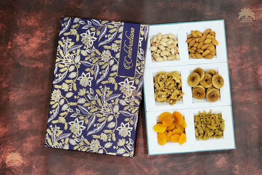 Almond, Pista, Fig, Walnut, Kishmish, Apricot - 50gm (Each) | Total 300gm - Ajfan Store