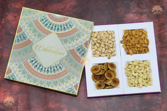 Almond, Walnut, Cashew, Apricot - 100gm (Each) | Total 400gm