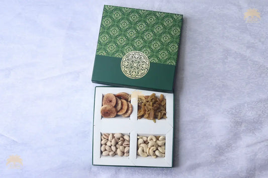 Ajfan Festive Harvest Collection – Premium Diwali Dry Fruit Gift Hamper ( 400g Total)