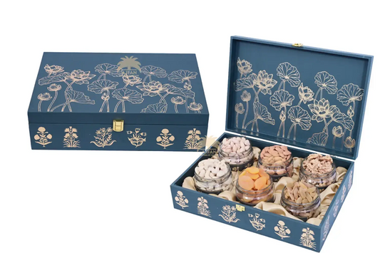 Ajfan Lotus Luxe Gift Box - (6 x 100g | Total 600g)
