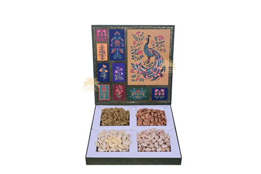 Ajfan Mughal Garden Delights Gift Box - (4 x 100g | Total 400g)