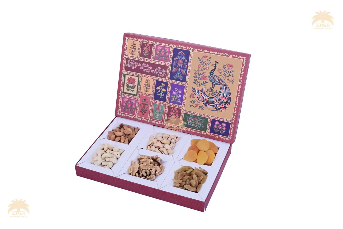 Ajfan Mughal Miniature Art Gift Box - (6 x 50g | Total 300g)