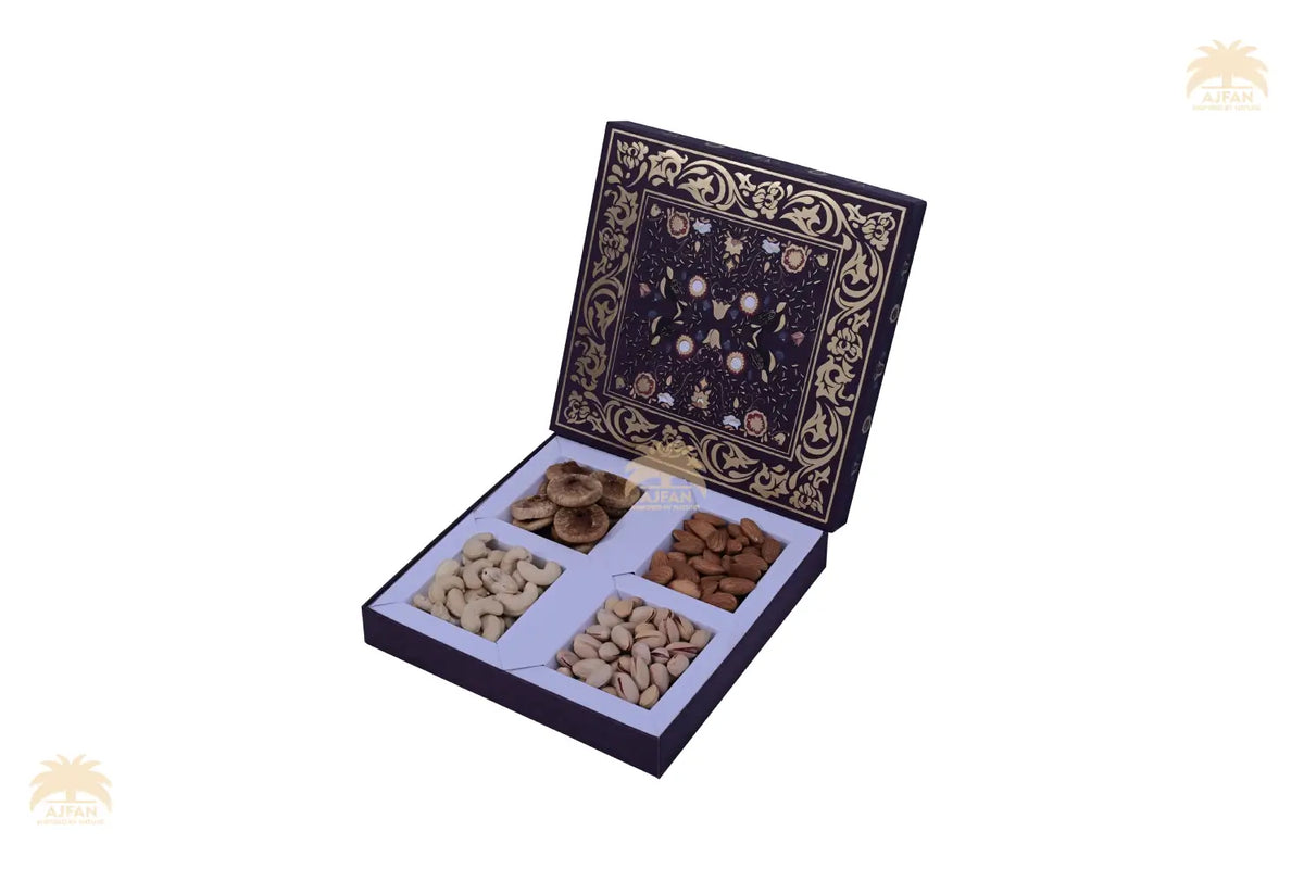 Ajfan Persian Gold Lattice Gift Box - (4 x 60g | Total 240g)