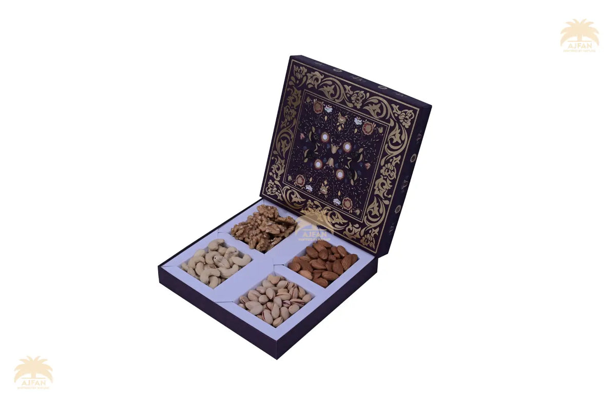 Ajfan Persian Gold Lattice Gift Box - (4 x 60g | Total 240g)
