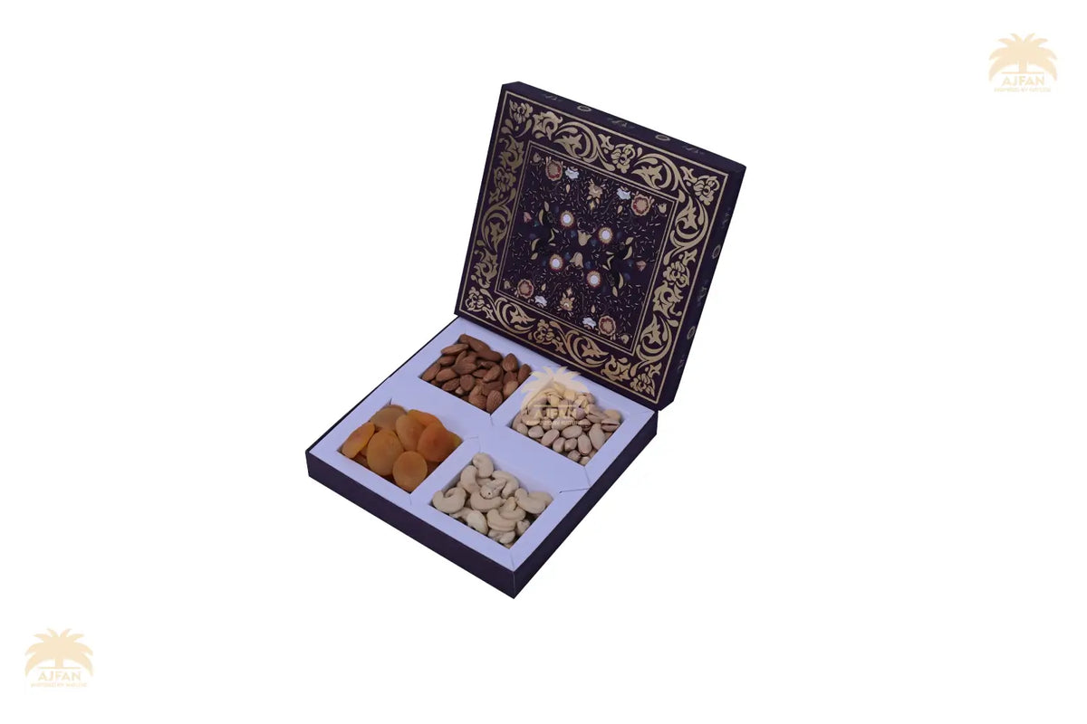 Ajfan Persian Gold Lattice Gift Box - (4 x 60g | Total 240g)