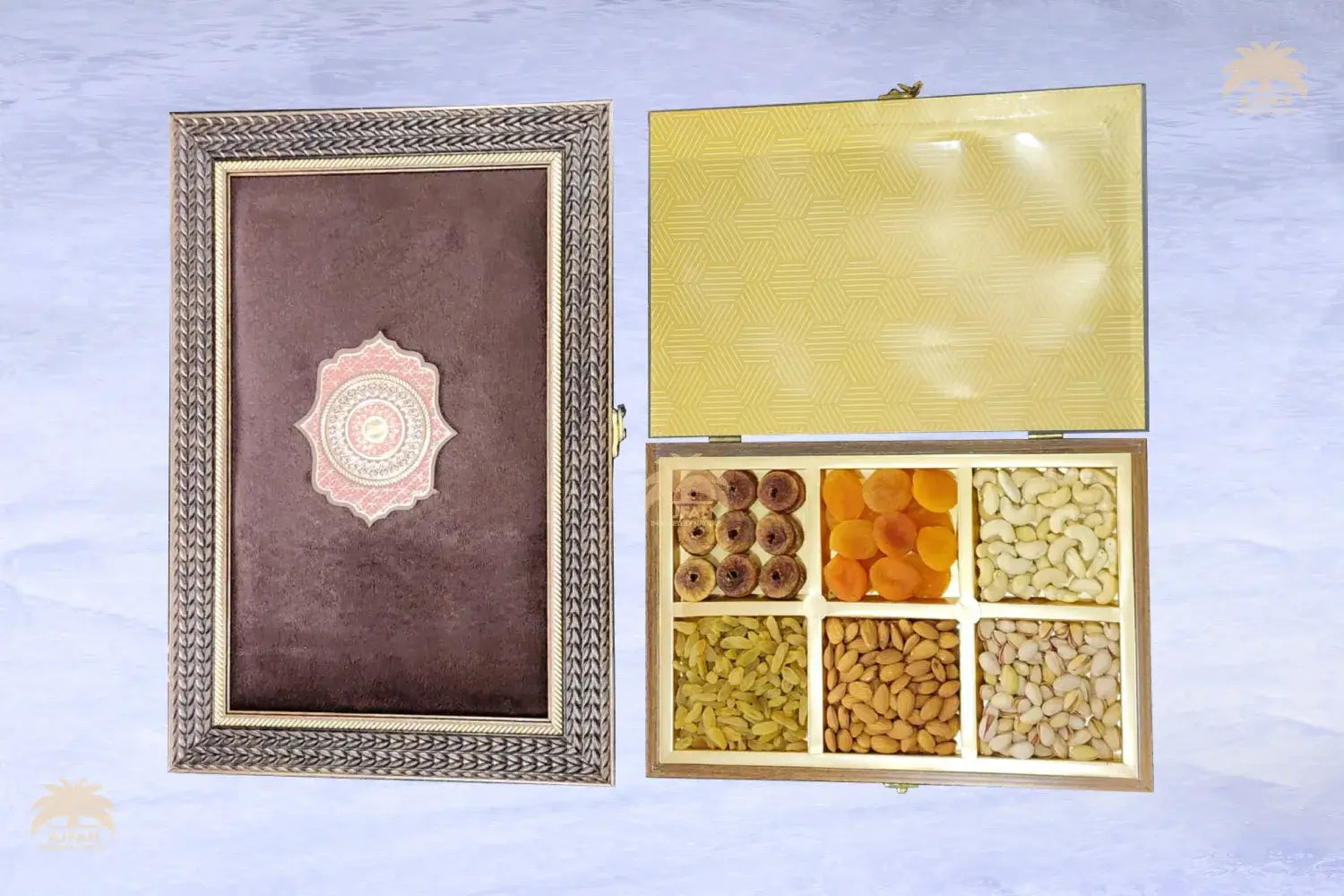 Ajfan Regal Velvet Dry Fruit Box – Premium Gift Pack (6 x 70g | 420g ...