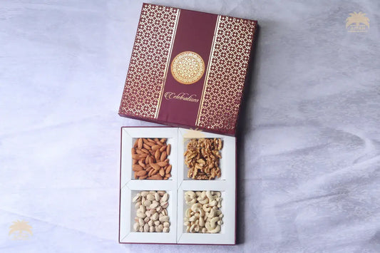 ajfan-royal-indulgence-hamper-320g-total Ajfan Royal Indulgence Hamper – Premium Diwali Dry Fruit Gift Box (400g Total)