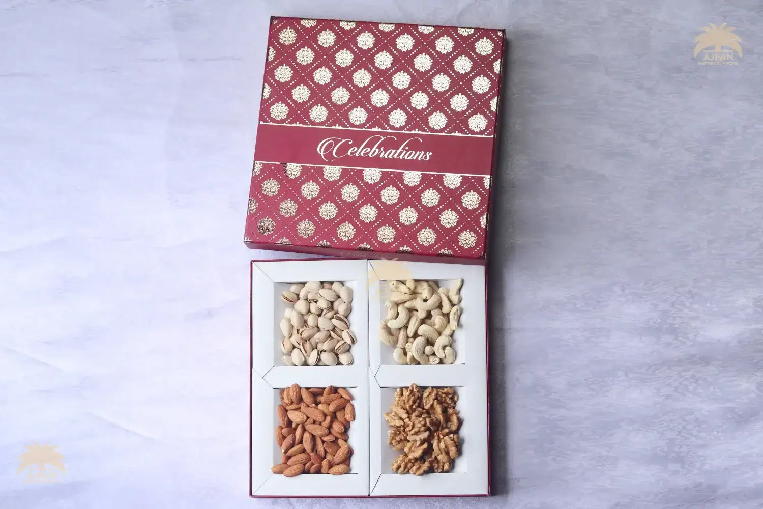 Ajfan Royal Nut & Fruit Symphony – Diwali Dry Fruit Gift Hamper (200g)
