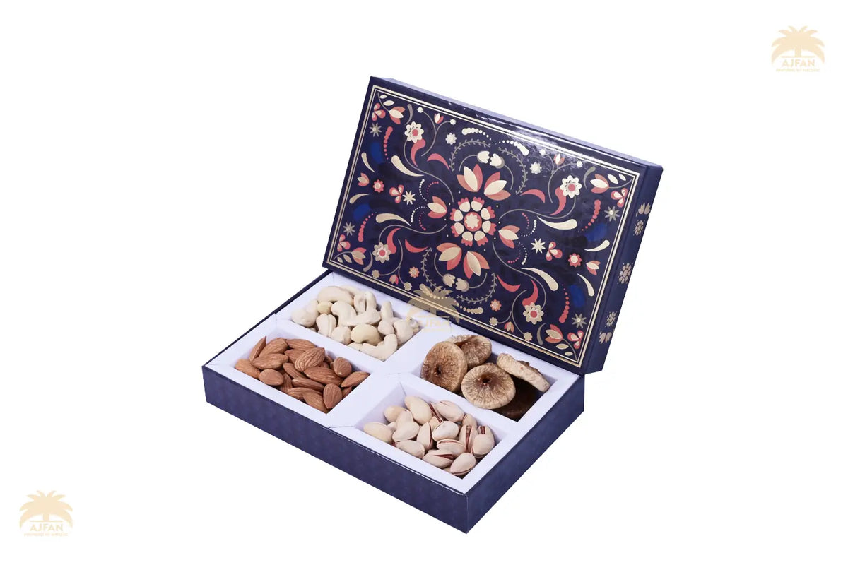 Ajfan Royal Rangoli Floral Gift Box - (4 x 50g | Total 200g)
