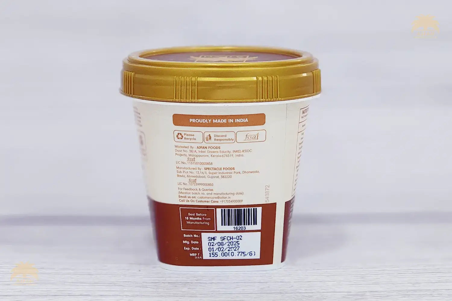 Ajfan_Peanut_butter_sugar_free_smooth