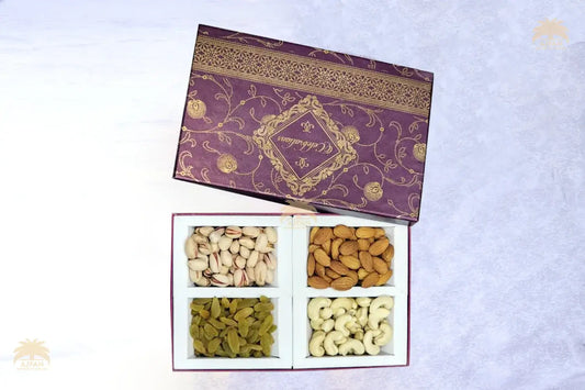 Ajfan Prosperity Collection of Nuts & Fruits – (4 x 50g | Total 200g)