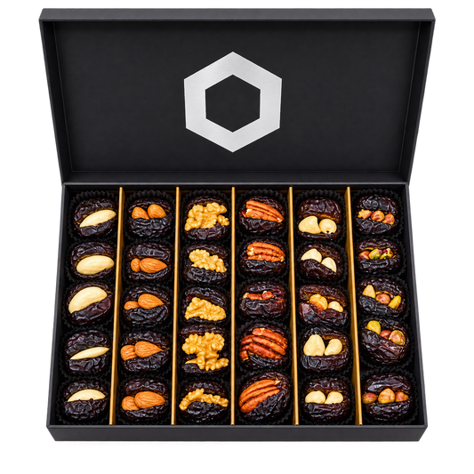 Ajwa Premium Assorted Nuts  | Pecan, Almond, Pistachio & More – 350g