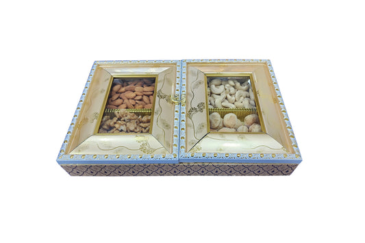 Customized Fancy Gift Box With 2 Doors and 4 Compartments