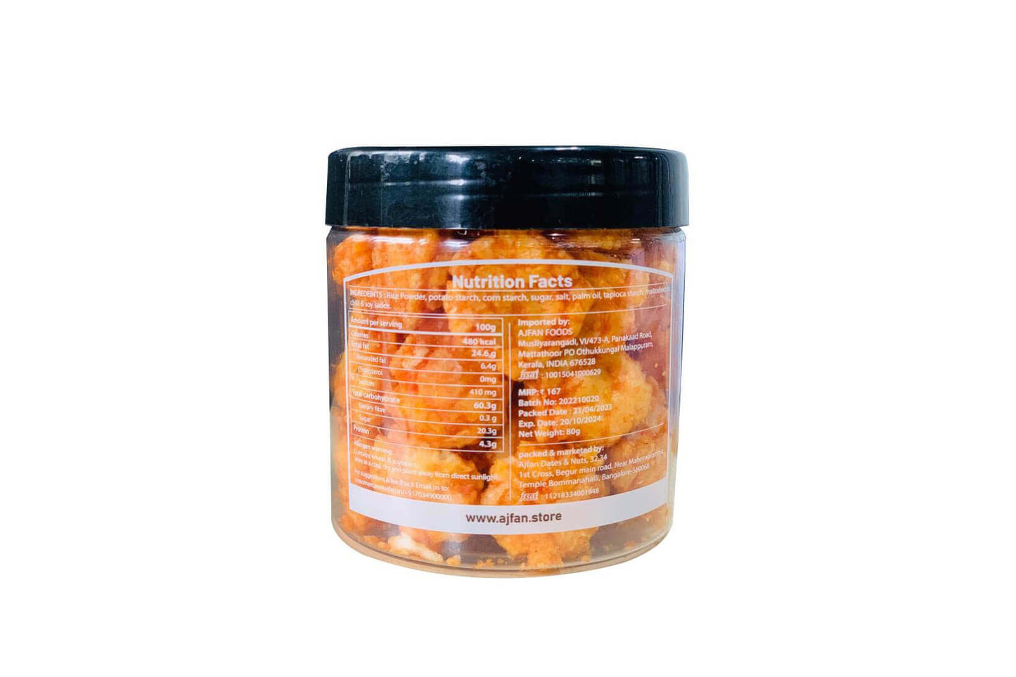 Fried Rice Crackers - 80 Grams