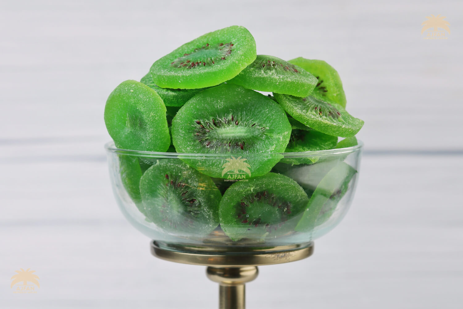 Natural Dried Green Kiwi Slices