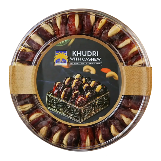 Khudri Dates Stuffed With Cashew | Premium Saudi Arabian Dates - 450 GM (Copy)