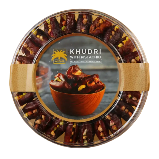 Khudri Dates Stuffed with Pistachio