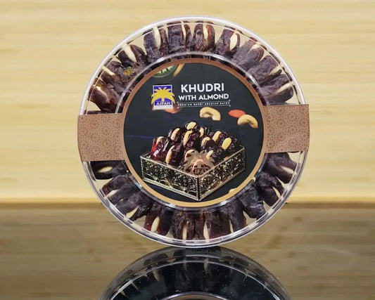 Khudri Dates Stuffed With Almond | Premium Saudi Arabian Dates