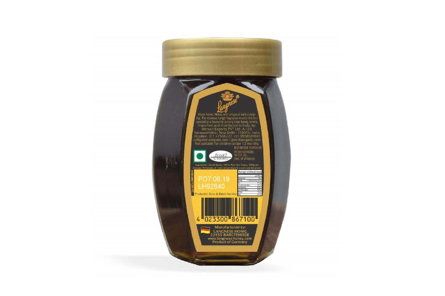 Natural Pure Langnese Honey