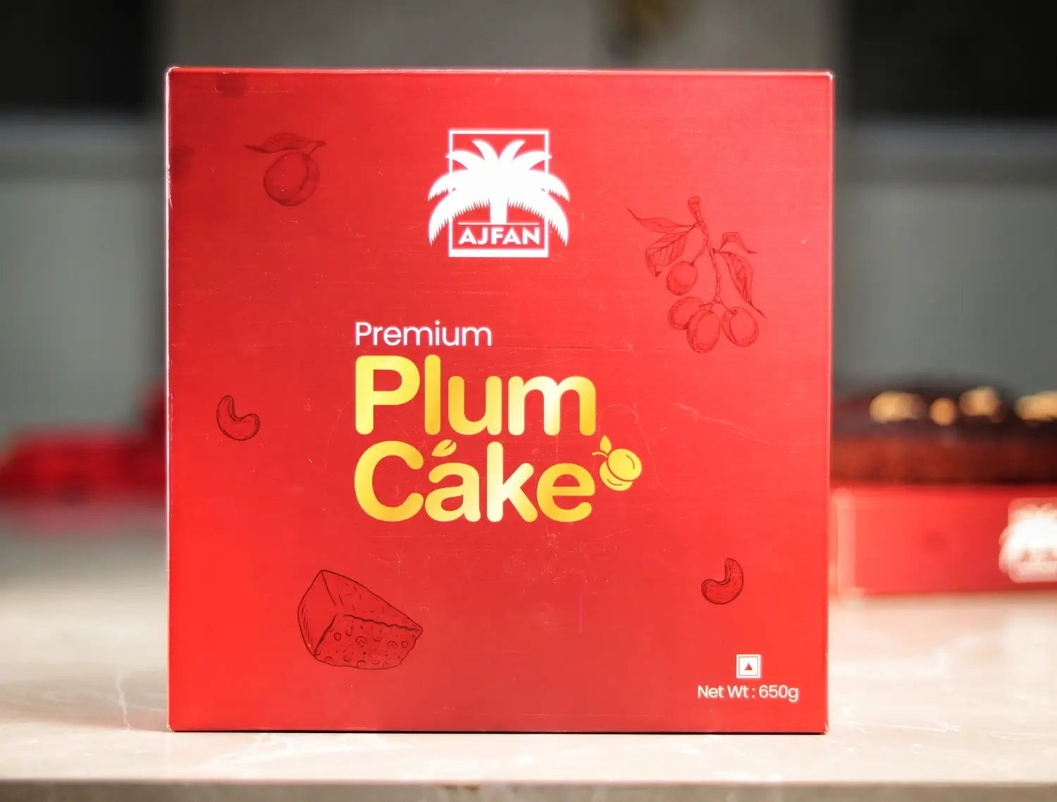Ajfan Premium Plum Cake - 650 GM