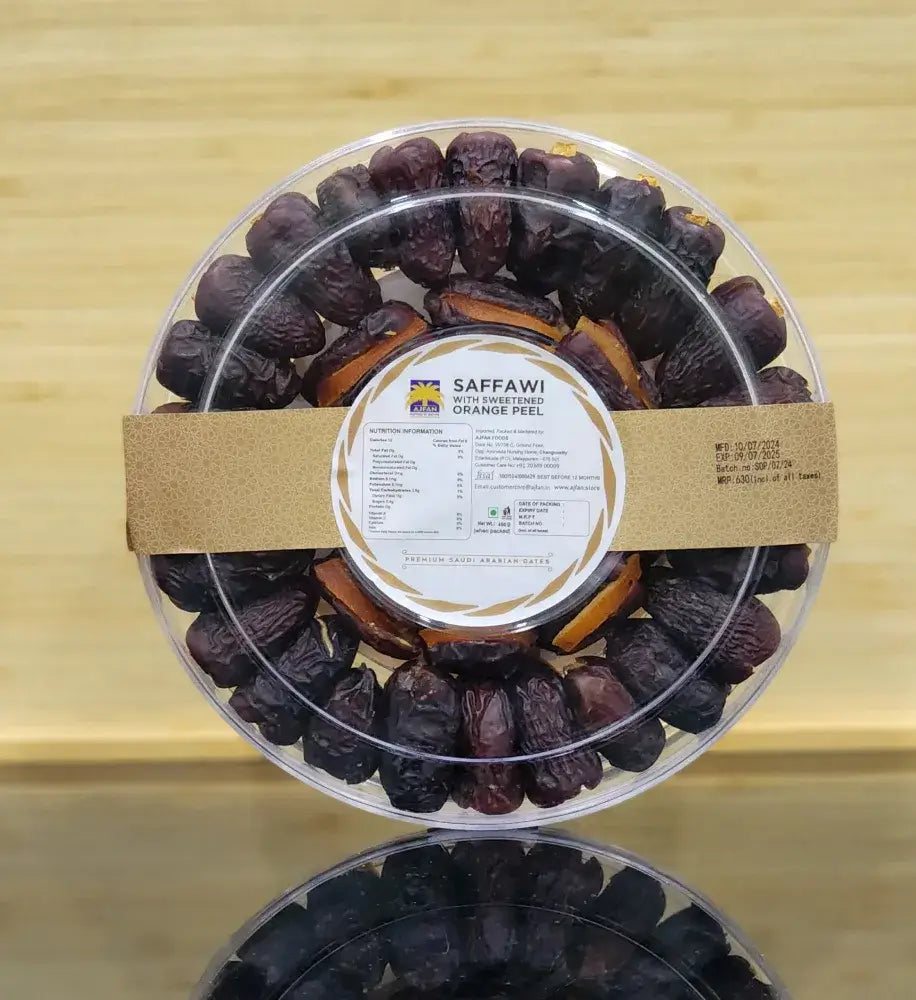 Saffawi With Sweetened Orange Peel - 450 GM - Ajfan Store