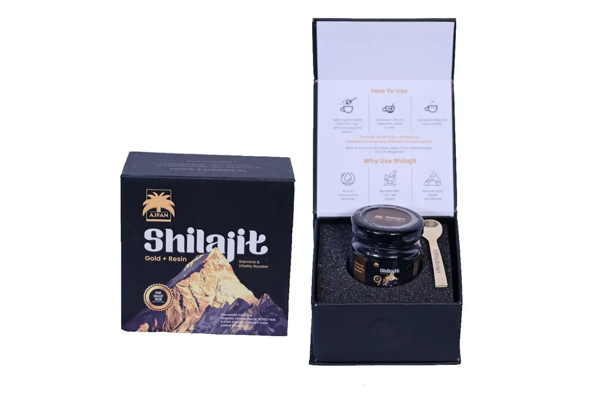 Ajfan Shilajit (Gold + Resin) - 20 GM