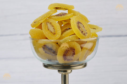 Natural Dried Yellow Kiwi Slices